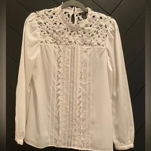 Halogen Lace blouse
